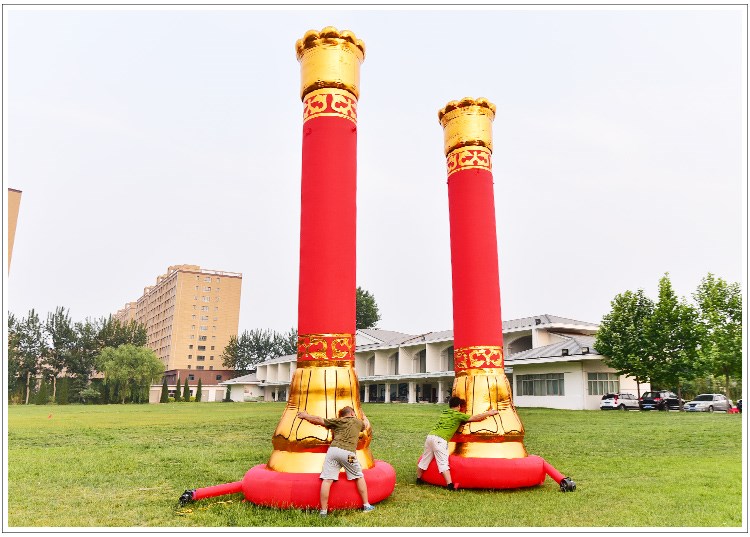 喀什庆典充气立柱